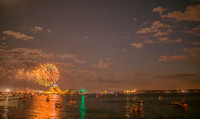 2025 Fireworks over Newport Harbor copyright ronaldzinconephotography