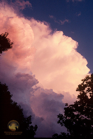 Passing thunderstorm, Richmond, RI copyright ronaldzinconephotography
