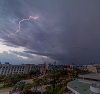 Lightning over Orlando copyright ronaldzinconephotography