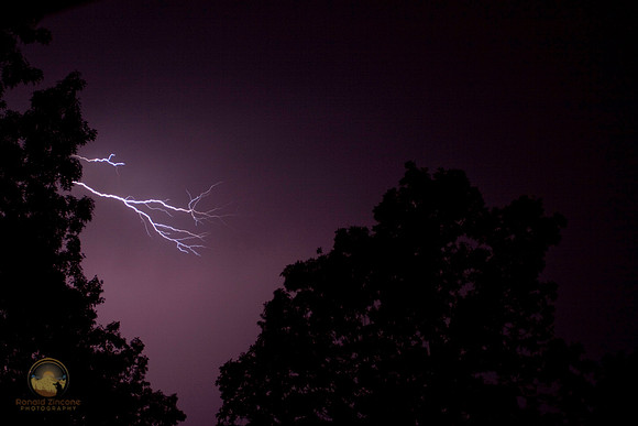 Severe lightning storm copyright ronaldzinconephotography