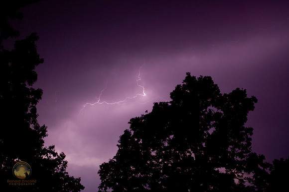 Severe lightning copyright ronaldzinconephotography