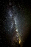 Summer Milky Way and Jupiter over Seawall Beach, Arcadia, Maine copyright ronaldzinconephotography