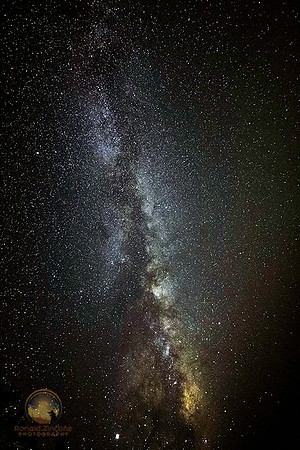Summer Milky Way and Jupiter over Seawall Beach, Arcadia, Maine copyright ronaldzinconephotography