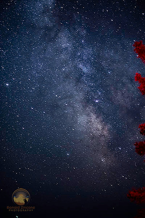 summer Milky Way over Seawall Beach, Arcadia, Maine copyright ronaldzinconephotography