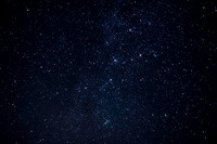 Cassiopeia with 4-point star filter over Seawall Beach, Arcadia copyright ronaldzinconephotography