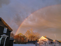 Double rainbow over North Kingstown  copyright ronaldzinconephotography