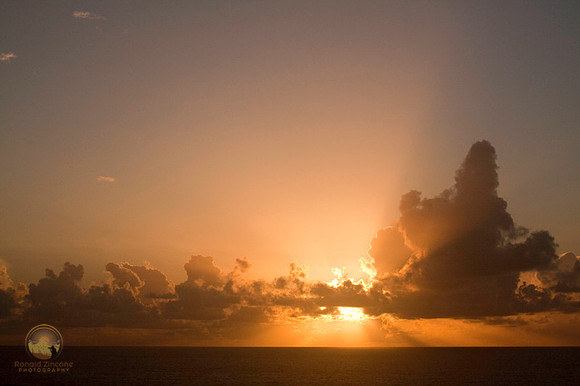 Caribbean sunrise copyright ronaldzinconephotography