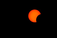 71.8% partial solar eclipse at NKTB.  copyright ronaldzinconephotography