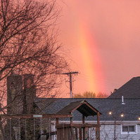 Double rainbow over North Kingstown  copyright ronaldzinconephotography
