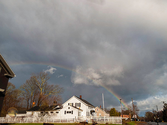 Rainbow over North Kingstown  copyright ronaldzinconephotography