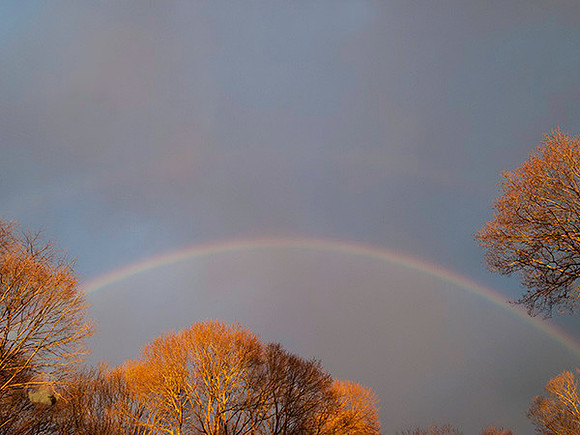 Rainbow over North Kingstown  copyright ronaldzinconephotography