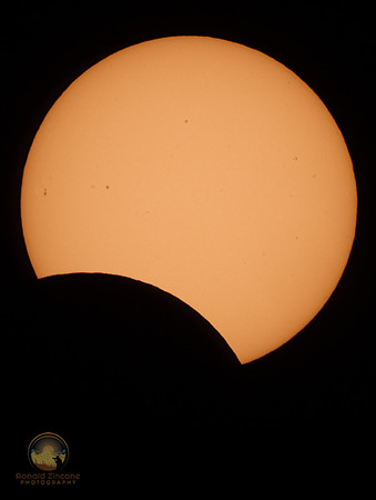 14.41% Partial Solar Eclipse 8/12/26 copyright ronaldzinconephotography