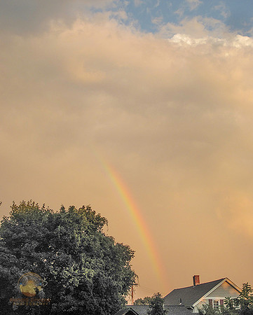 Thunderstorm and Rainbow copyright ronaldzinconephotography
