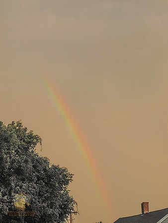 Thunderstorm and Rainbow  copyright ronaldzinconephotography