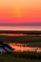 Sunset Silhouette at Paine's Creek copyright ronaldzinconephotography