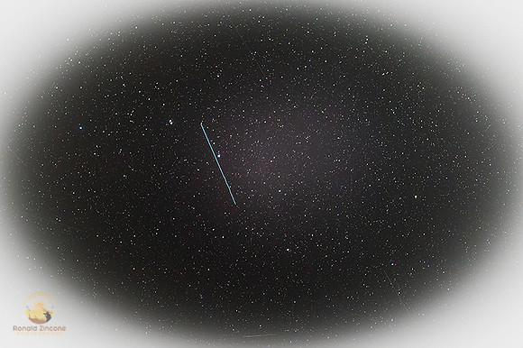 Big Dipper with Satellite  over Barber's Pond copyright ronaldzinconephotography