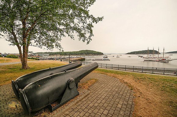 Canons and Margaret Todd at Bar Harbor copyright ronaldzinconephotography