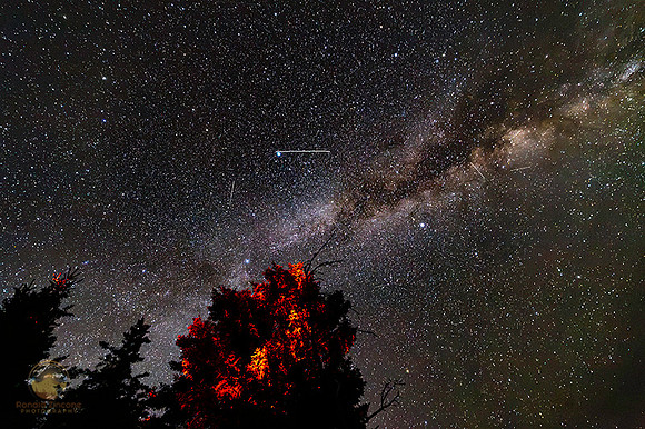 Summer Milky Way over Bass Harbor, Acadia, Maine copyright ronaldzinconephotography