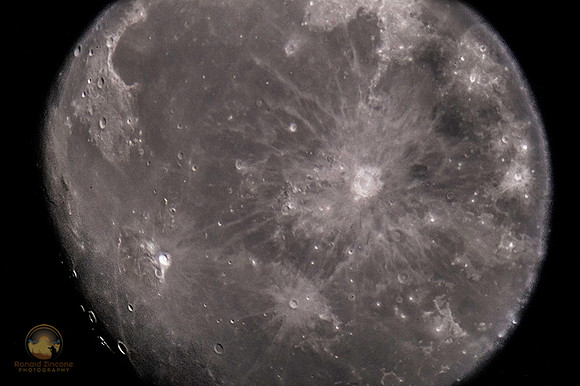 Copernicus and Schroter's Valley @ 6000mm at f40 copyright ronaldzinconephotography