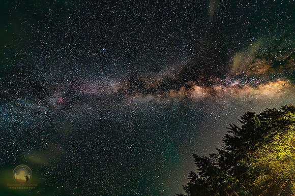 summer Milky Way over Sand Beach, Acadia, Maine copyright ronaldzinconephotography