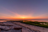 Sunset Silhouette at Paine's Creek copyright ronaldzinconephotography