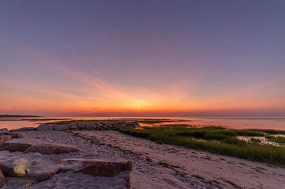 Sunset Silhouette at Paine's Creek copyright ronaldzinconephotography