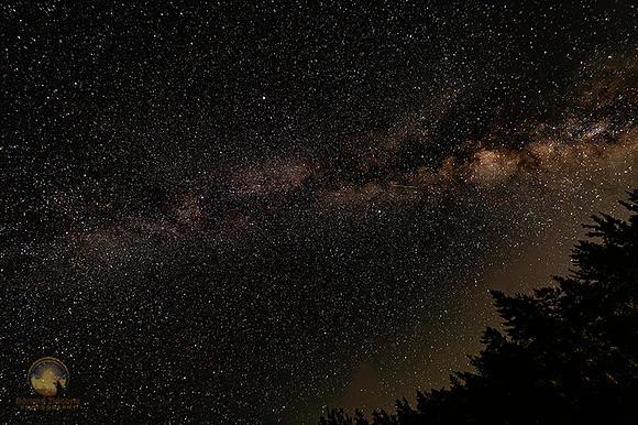 Summer Milky Way over Echo Lake Beach, Acadia, Maine copyright ronaldzinconephotography