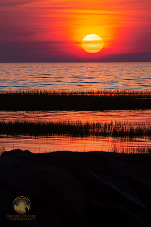 Paine's Creek Sunset copyright ronaldzinconephotography