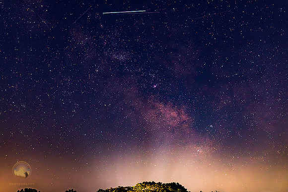 summer Milky Way over Paine's Creek copyright ronaldzinconephotography