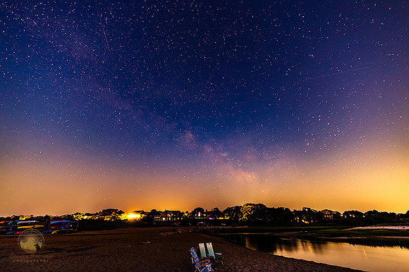 summer Milky Way over Paine's Creek copyright ronaldzinconephotography