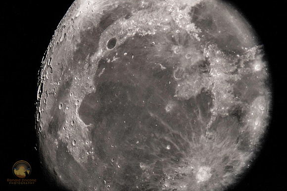 Copernicus and Mare Imbrium @ 6000mm F40  copyright ronaldzinconephotography