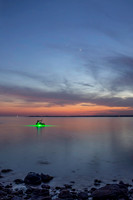 Fishing at Watch Hill with Venus and Jupiter copyright ronaldzinconephotography