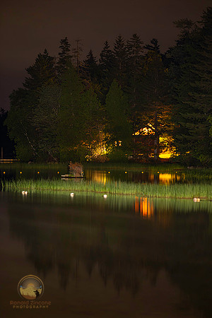 Echo Lake Beach at Night copyright ronaldzinconephotography