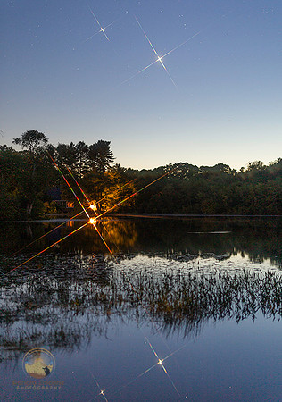 Venus and Jupiter Conjunction at Barber's Pond with Starfilter