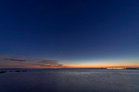 Venus and Jupiter conjunction over Watch Hill copyright ronaldzinconephotography
