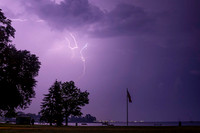 Lightning over Quonset Point copyright ronaldzinconephotography