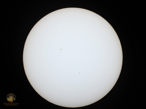 Mercury transits the Sun 5/9/16   Copyright ronaldzinconephotography