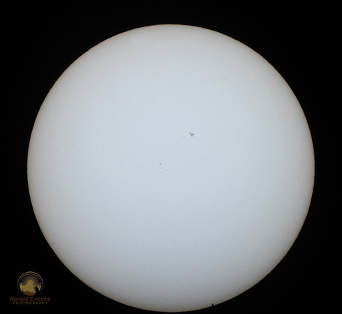 Mercury transits the Sun 5/9/16   Copyright ronaldzinconephotography