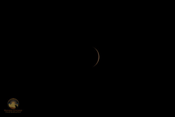 One-day old crescent  Copyright ronaldzinconephotography