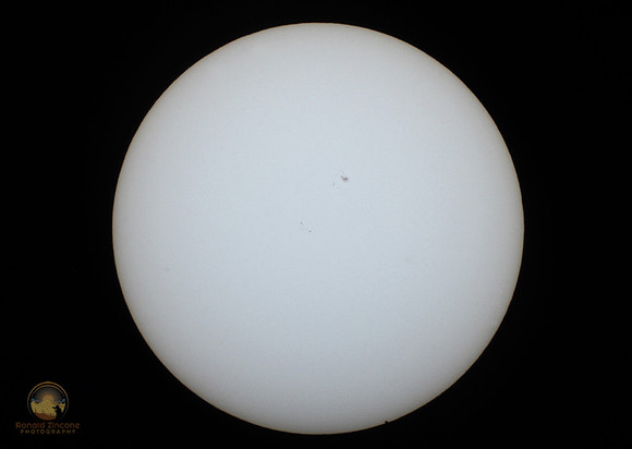 Mercury transits the Sun 5/9/16   Copyright ronaldzinconephotography