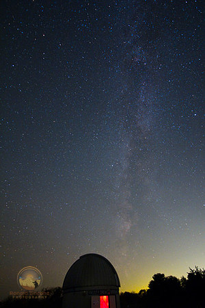 Milky Way over frosty drew observatory  Copyright ronaldzinconephotography