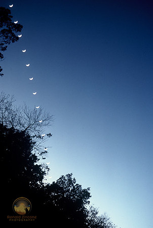 Crescent Moon timelapse Copyright ronaldzinconephotography