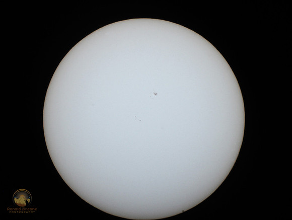 Mercury transits the Sun 5/9/16   Copyright ronaldzinconephotography