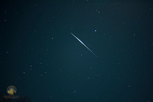Iridium Satellite #31 flare copyright ronaldzinconephotography