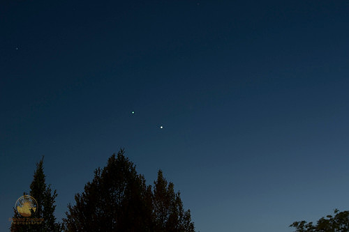 Venus and Jupiter, 6/26/15 West Hartford, CT  Copyright ronaldzinconephotography