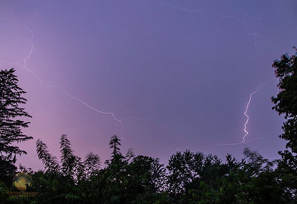 Lightning over North Kingstown copyright ronaldzinconephotography