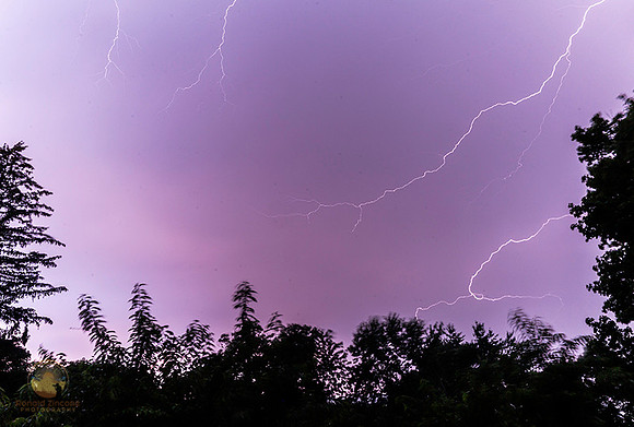 Lightning over North Kingstown copyright ronaldzinconephotography