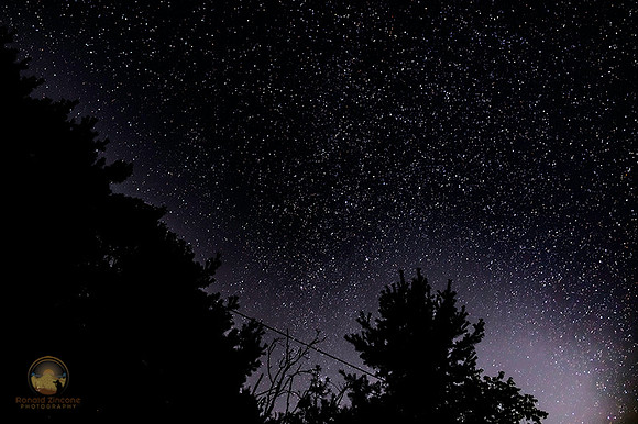 Casseopia over Border's Farm  copyright ronaldzinconephotography