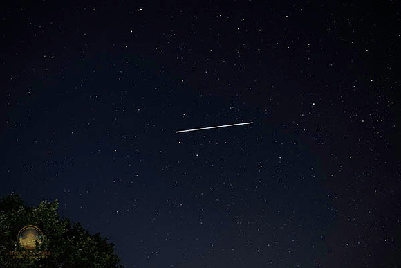 ISS over frosty drew copyright ronaldzinconephotography