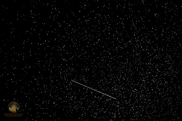 Satellite flyby over West Beach, RI  copyright ronaldzinconephotography